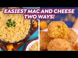 15-Minute Stovetop Mac and Cheese + Baked Mac and Cheese Bites