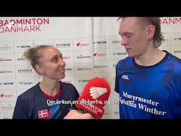 Andreas Søndergaard/Sara Thygesen videre til anden runde ved VICTOR DM 25'