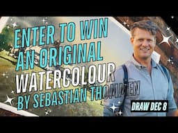 Enter to Win an Original Watercolour by Sebastian Thommen!