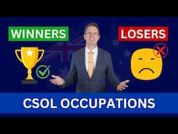 Core Skills Occupation List | CSOL | New Occupations in Australian Immigration