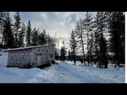 "WINTER FUN & GERMAN PANCAKES ON OUR OFF GRID PROPERTY