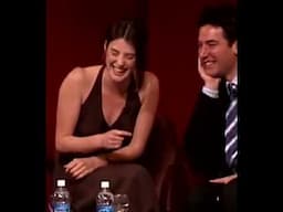 Josh Radnor & Cobie Smulders Faked Kissed (He's Embarrassed And She's From Canada) #himym