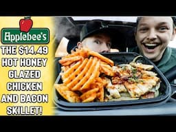 The $14.49 Hot Honey Glazed Chicken & Bacon Skillet | Applebee's Review