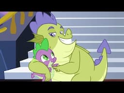 [♫] MLP:FiM — Just Can't Be a Dragon Here [HD]