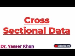 Cross Sectional Data | Meaning Of Cross Sectional Data | Economics | Statistics | Types Of Data