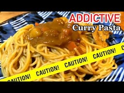 Curry Pasta | ADDICTIVE FOOD (Japanese Singing Cooking Man)