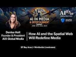 Denise Holt - How Active Inference AI & the Spatial Web Will Redefine Media