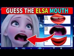 Guess the Frozen Disney Character by the Eyes by the Silhouette Quiz | Disney Princess Quiz #7