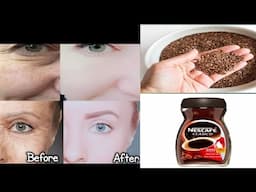 Japanese secrets! coffee is million time more powerful than Botox / collagen to remove wrinkles,,,