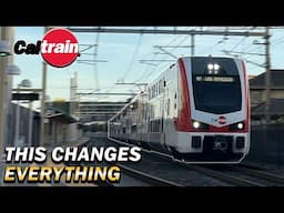 Caltrain's BRAND NEW Electric Trains - the FUTURE of American Transit?