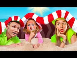 Beach Song! ☀️ Sunscreen Safety at the Beach + MORE Nursery Rhymes & Kids Songs