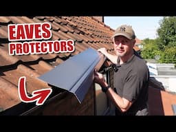 How to fit eaves protectors