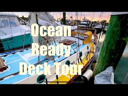 Solo Round the World Boat Deck Tour