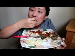 My 1st mukbang/nepali khaja set/ RASHMI GURUNG