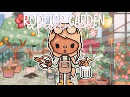 NEW Rooftop Garden Apartment 🍋🌺 | *with voice* | Toca Boca Update