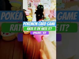 Rate It Or Hate It Pokemon Card Game! #pokemon #pokemoncards #pokemonrateitorhateit  #pikachu