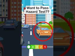 Practice Hazard Perception Test 2024 | Pass in First Attempt #hazardperception