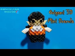 Origami 3D Mini Drácula