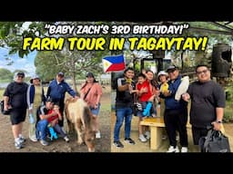 Farm Tour in Tagaytay + Sky Ranch Experience! (Baby Zach’s Birthday!) 🇵🇭