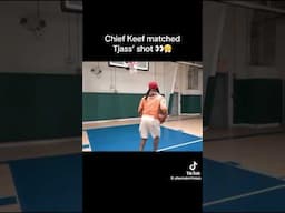 Chief Keef and Tjass Unbelievable Trickshot #funny #basketball