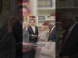 Pam Bondi sworn in as the 87th United States Attorney General