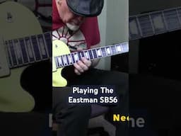 The classy Eastman SB56 #eastmanguitars #bluesguitar #lespaul