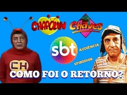 Como foram as exibições de CHAVES e CHAPOLIN no retorno ao SBT?