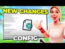 NEW GAME USER SETTINGS Changes in Fortnite Chapter 6 - (FPS BOOST + 0 DELAY)