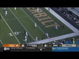 Vanderbilt QB Diego Pavia diving TD vs Texas 2024 College Football