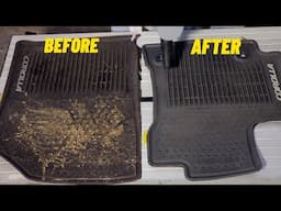 Clean, Restore, and Protect Your Rubber Floor Mats with only 1 Product!