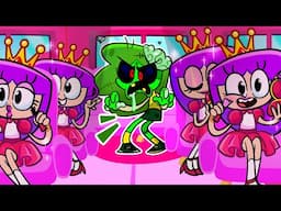 💗Pink Princess VS Green Zombie witch 💚 Rich Vs Broke Cartoon for Kids