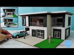 DIY Modern Residential Miniature Model #44