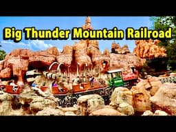 Big Thunder Mountain Railroad 2025 Disneyland | Front Row Full Ride 4K POV