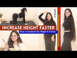 How I Increase My Height 8 Inches naturally. My Full Height Increase Journey. Exercise & Diet Plan.