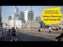 Urban Planning and Design BA: An Introduction