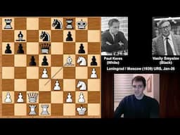 Paul Keres vs Vasily Smyslov (1939)