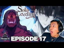 A Hunter Who Helps in the Shadows│Solo Leveling Episode 17 REACTION│Ore Dake Level Up na Ken