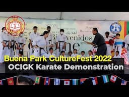 OCIGK Demo at the Buena Park CultureFest 2022