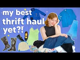 Starting 2025 with My Best Thrift Haul Yet! INSANE Finds