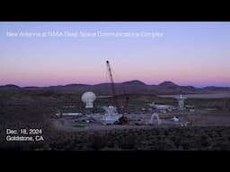 NASA’s Goldstone DSN Complex Welcomes New 34-Meter Antenna