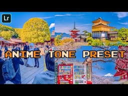 Anime Tone Preset | Free  Lightroom Mobile Preset Tutorial Free DNG 2021 | SALOPE | Pather_05