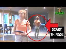 Top 20 Scariest Videos of DISTURBING THINGS That Are WAY TOO  EERIE