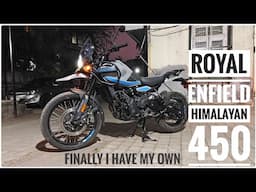 Taking Delivery | My Own RE Himalayan 450 | Checks At SKAutoCare | Autologue Tank Grips | DNA VLOGS