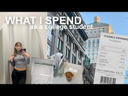 What I Spend in a Week as a College Student in Montreal, Canada (A typical week in my life)