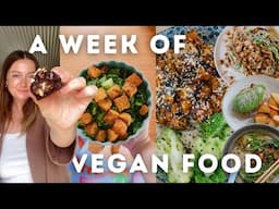 What I eat in a week to start 2025 (vegan & realistic) 🌞