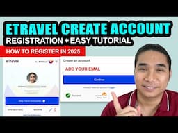 ETRAVEL PH ACCOUNT REGISTRATION ONLINE 2025 | etravel 필리핀 gov ph registration