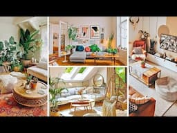 Eye-Catching Boho Living Room Decor Ideas