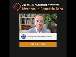 Dr.Grill promotes the 2024 SoCal Alzheimer's Disease Research Conference