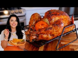 How to COOK a JUICY TURKEY in the Oven, Fully Seasoned Step-by-Step Juicy Turkey Recipe