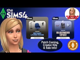 Patch Coming Soon, Creator Kits, & Pack Sale Info! (Sims 4 News)